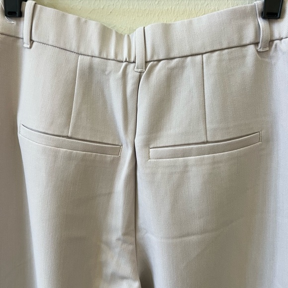 Abercrombie & Fitch Cream Women's Trousers - Picture 4 of 5